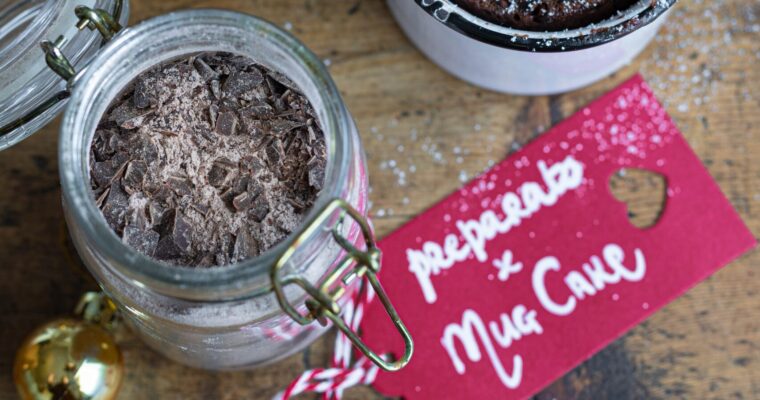 Mug cake: regalo in barattolo!