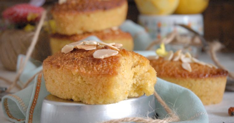 Tortine tunisine miele, mandorle e limone