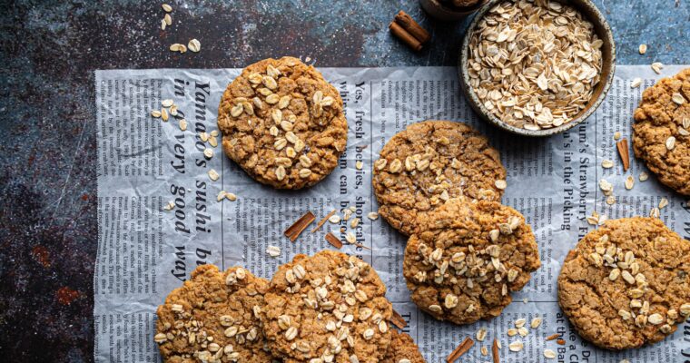 Cookies all’avena in 1 ciotola