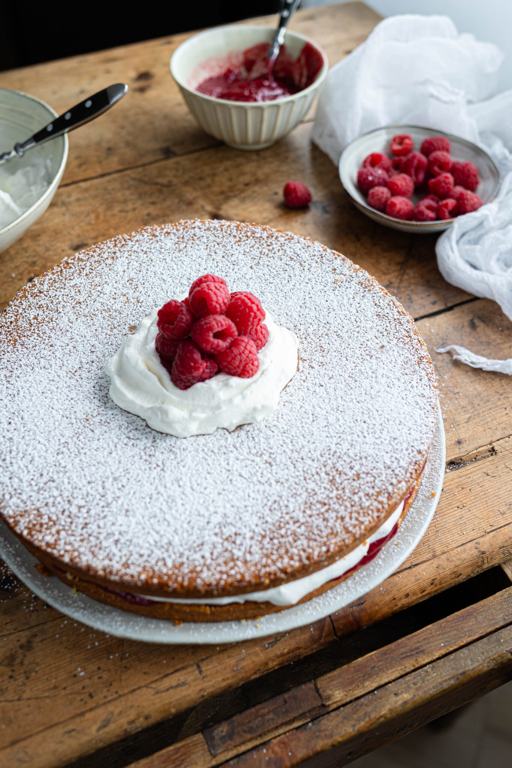 Victoria sponge cake