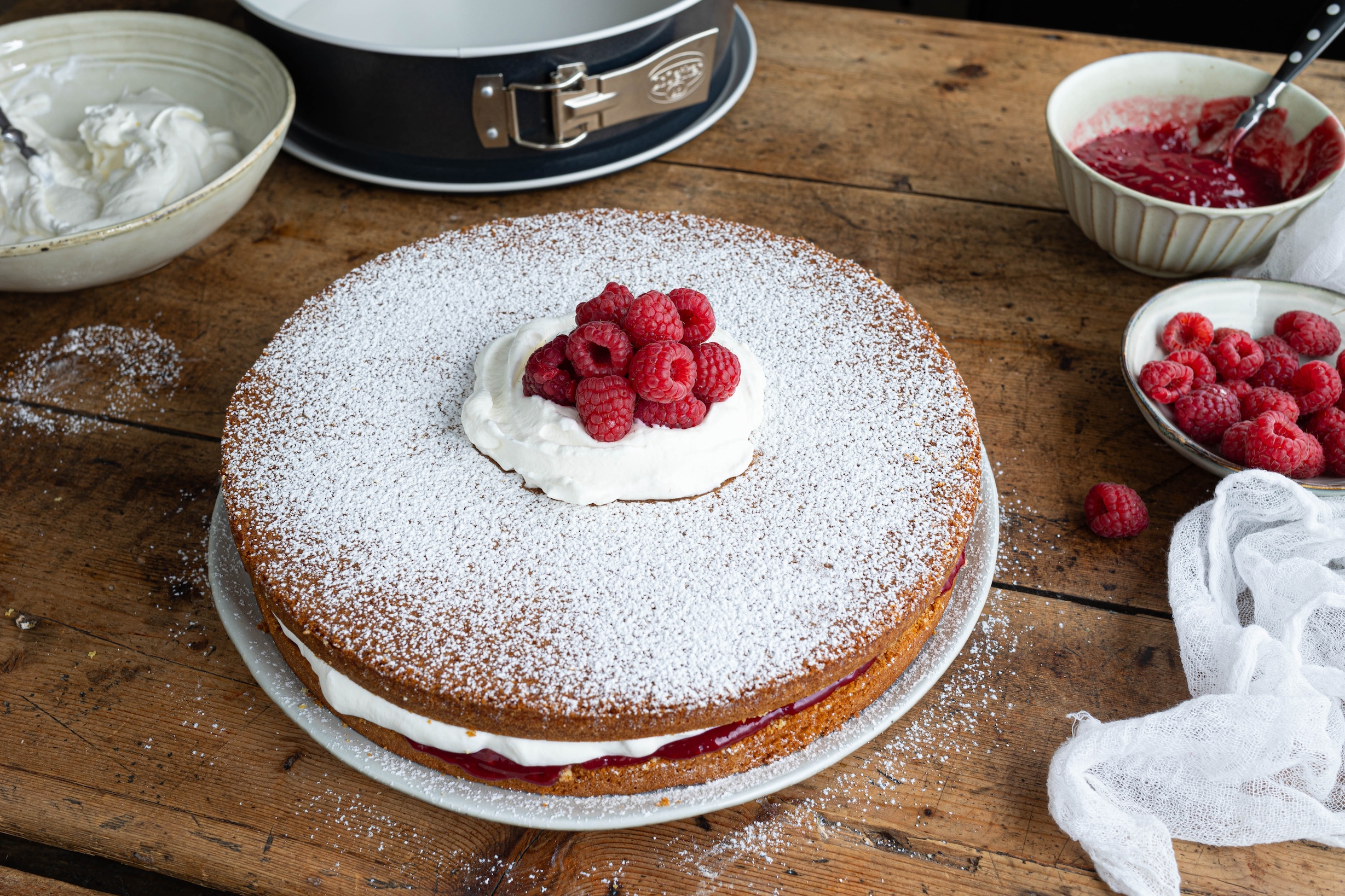 Victoria sponge cake